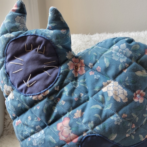 Vintage CUTE Cat Shaped Tea Cosy Teapot Warmer - Picture 3 of 12